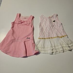 Juice couture bundle of two girls dresses.